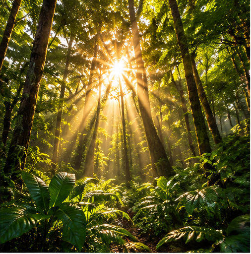 Rainforest nature moment